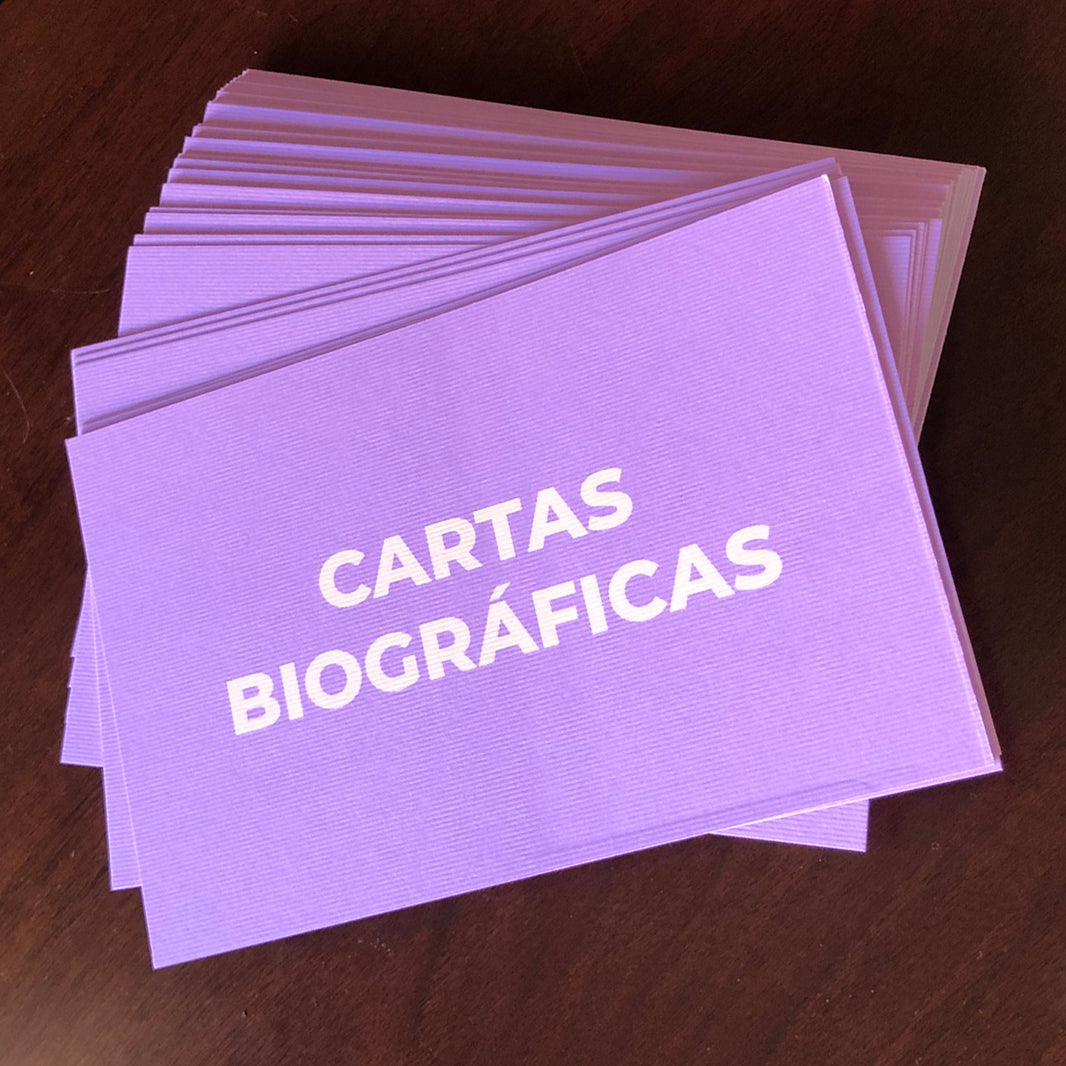 Cartas Biográficas