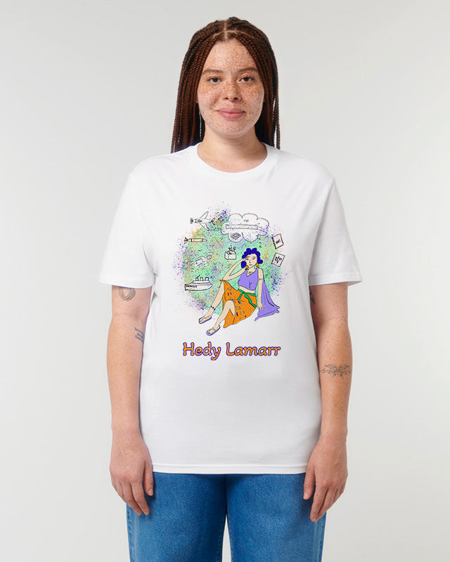 T-shirt ORGÂNICA Hedy Lamarr - Unissex