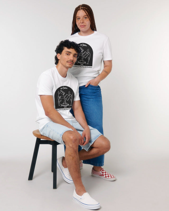 T-shirt ORGÂNICA Sor Juana - Unissex