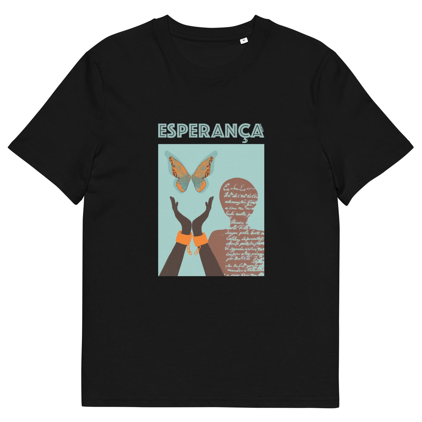 T-shirt ORGÂNICA Esperança Garcia - Unissex