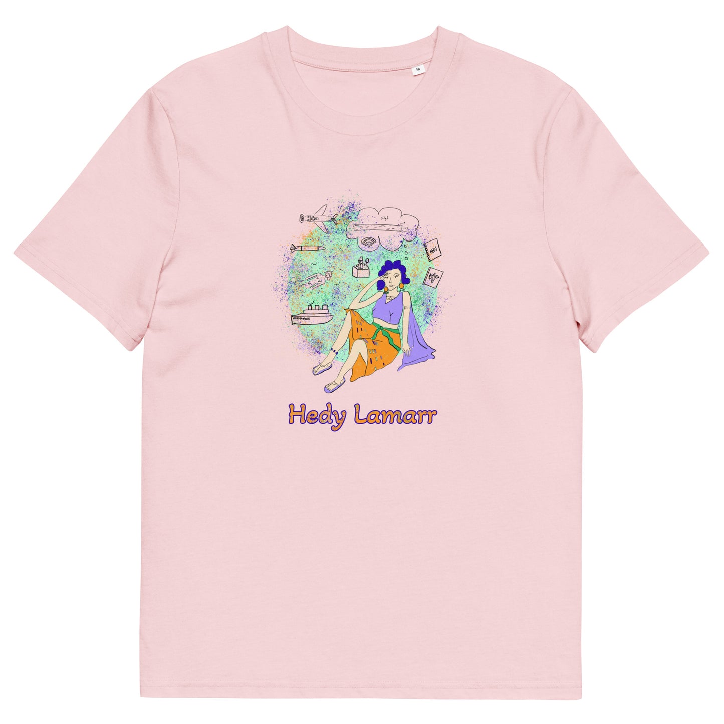 T-shirt ORGÂNICA Hedy Lamarr - Unissex