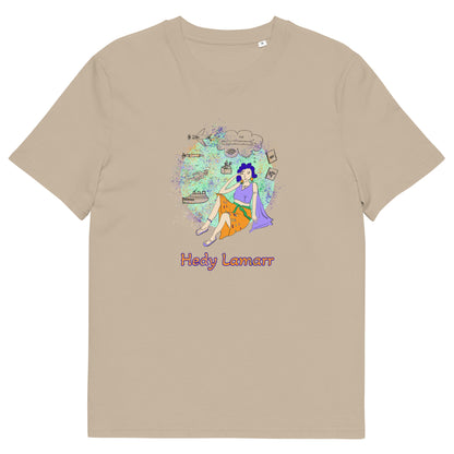 T-shirt ORGÂNICA Hedy Lamarr - Unissex