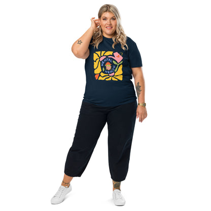 T-shirt ORGÂNICA Mulheres na Psicologia - Unissex