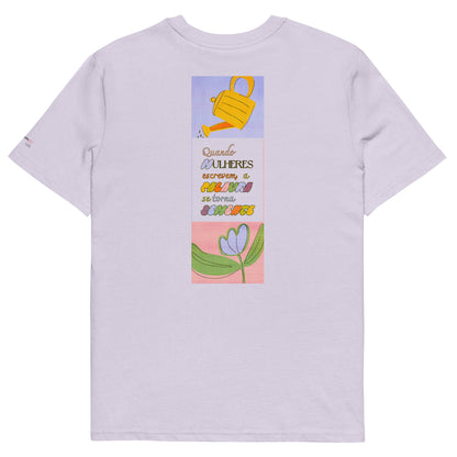 T-shirt ORGÂNICA Escritoras da Língua Portuguesa - Unissex