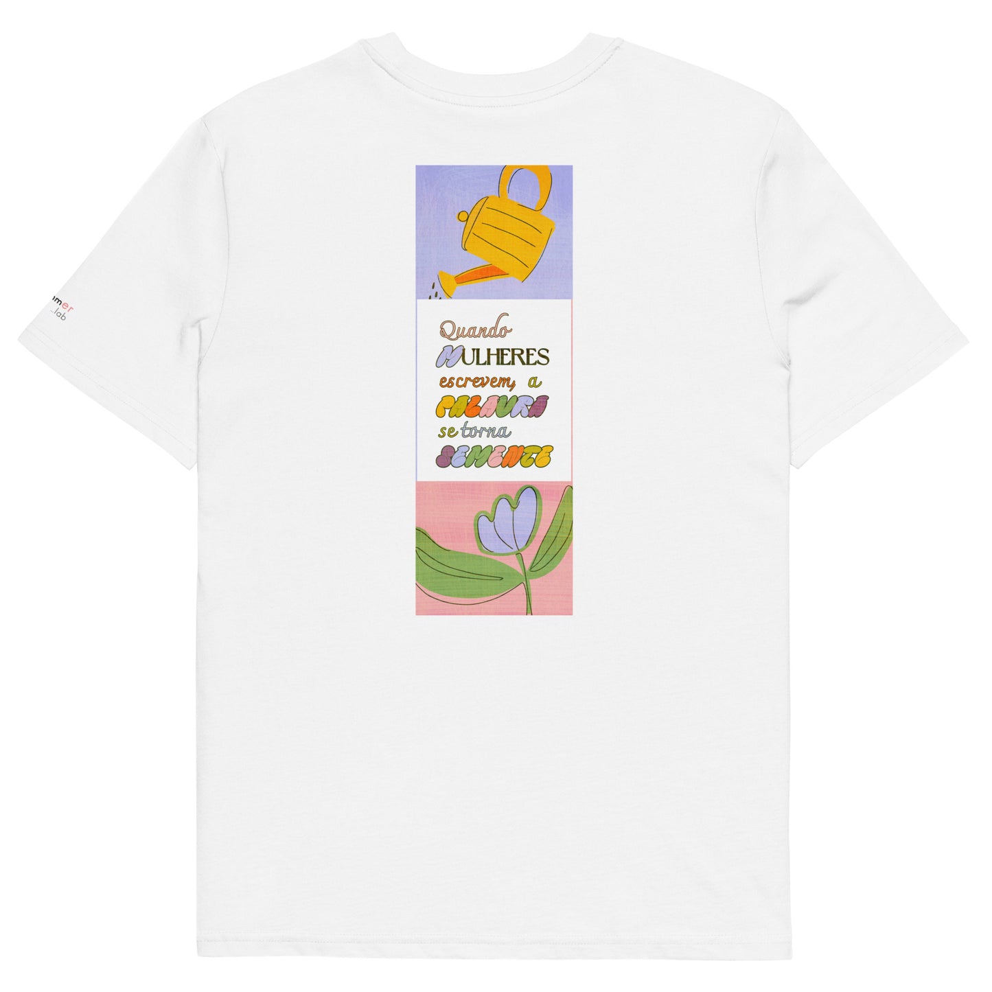 T-shirt ORGÂNICA Escritoras da Língua Portuguesa - Unissex