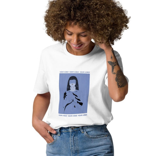 T-shirt ORGÂNICA Your Voice - Unissex